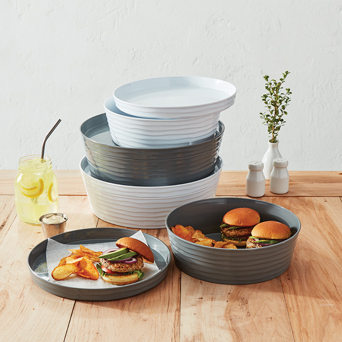 Melamine collections for outdoor dinning