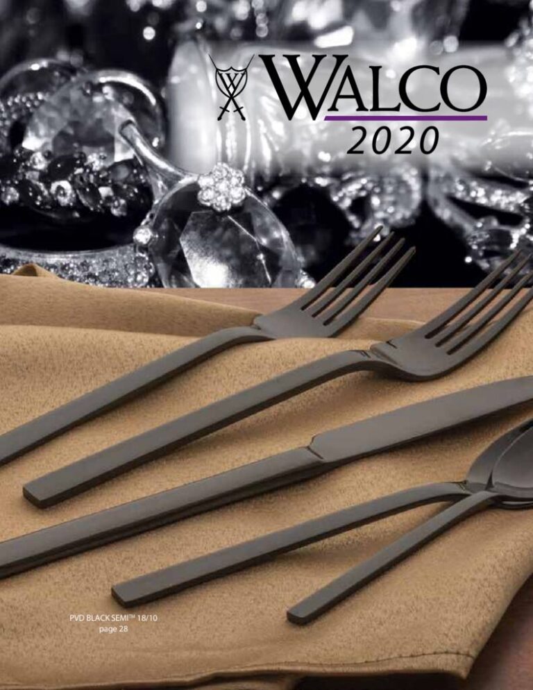 Walco Stainless Flatware & Chafers - Clv Marketing