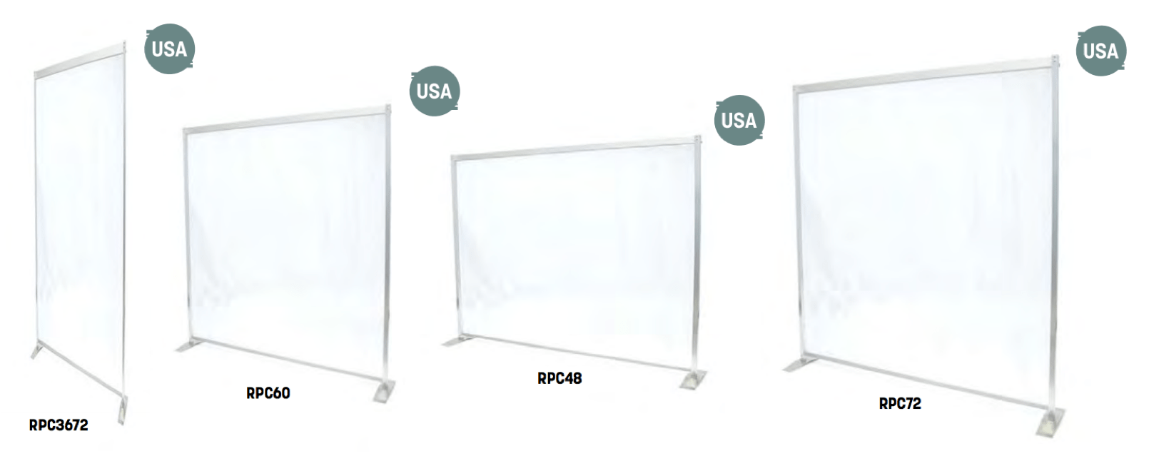 Mobile plexiglass shields