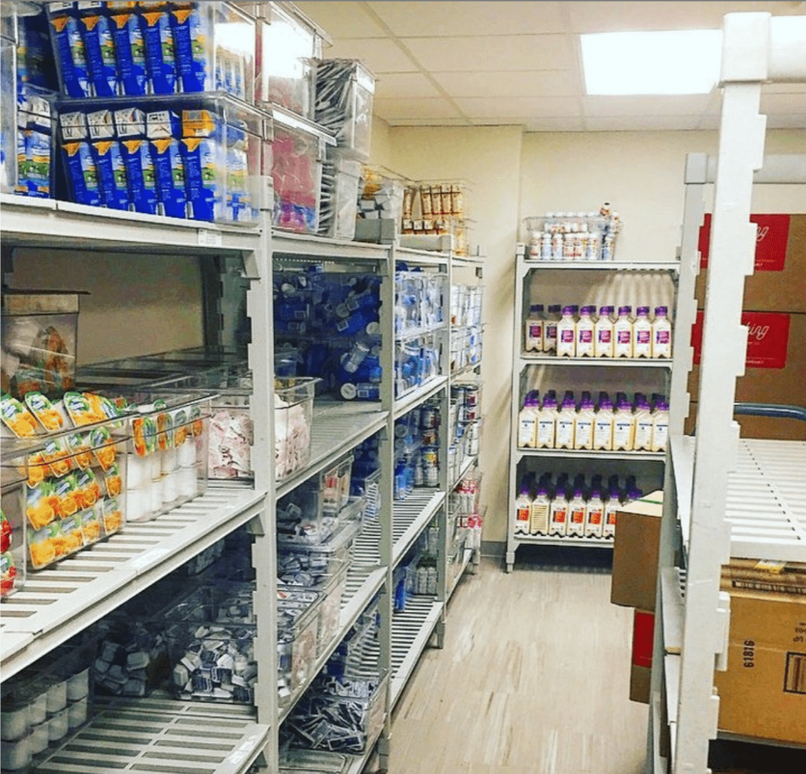 restaurant shelving